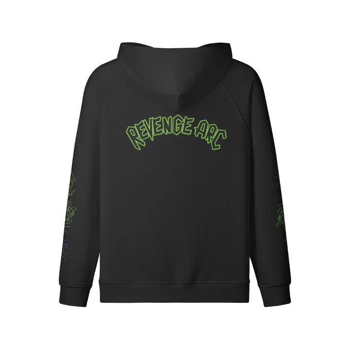 Arc Storm Embroidered Zip Hoodie