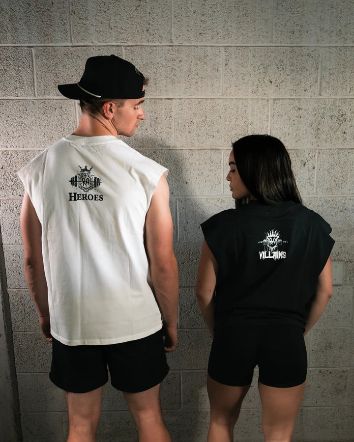 Hero Raw-Edge Tank  Hero Lifting Syndicate