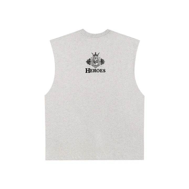 Hero Raw-Edge Tank  Hero Lifting Syndicate