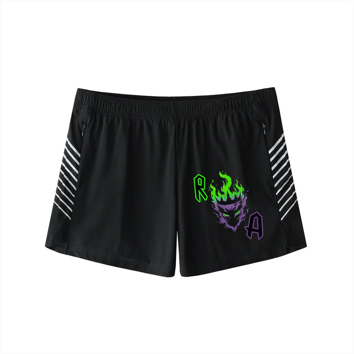 Revenge Arc - Men's Side-Stripe Performance Shorts