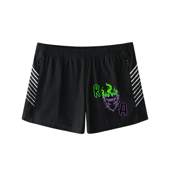 Revenge Arc - Men's Side-Stripe Performance Shorts